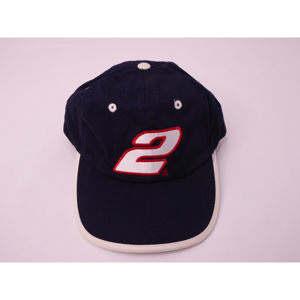 NASCAR Rusty Wallace #2 Competitors View Navy Baseball Cap Hat